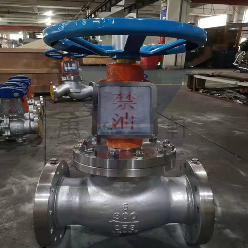 YJ541W-600LB伞齿轮氧气截止阀(图2)